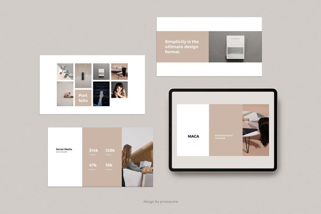 MACA - Media Kit Keynote Template.