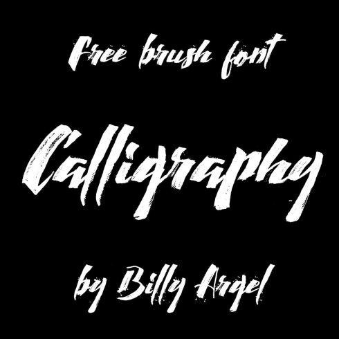 MasterBundles Main Cover Image for Free Calligraphy font.