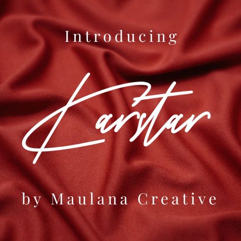 Main Cover for Karstar - sign painter font free by MasterBundles.