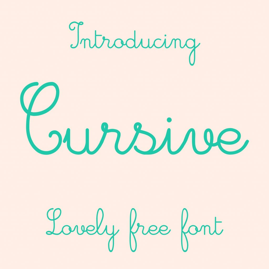 Lovely Free cursive Font – MasterBundles