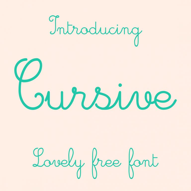 Lovely Free Cursive Font – MasterBundles