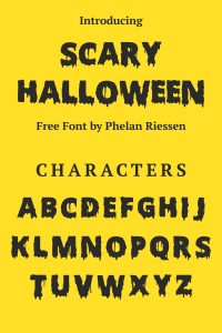 Scary Halloween Font Free – MasterBundles