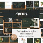 Spring Powerpoint Presentation by MasterBundles.
