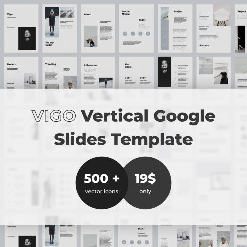 VIGO Vertical Google Slides Template by MasterBundles.