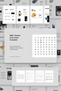 MOSY - Keynote A4 Vertical Template – MasterBundles