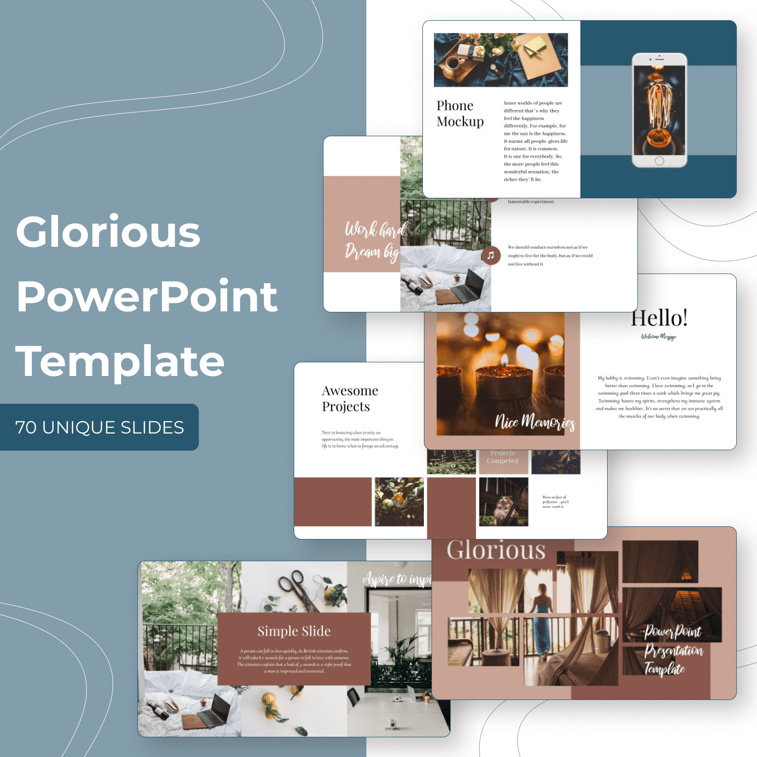 BORD - Neutral Powerpoint Template