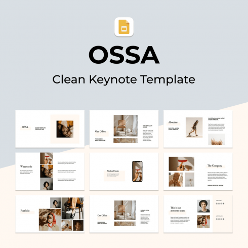 1 OSSA Clean Keynote Template 1500х1500