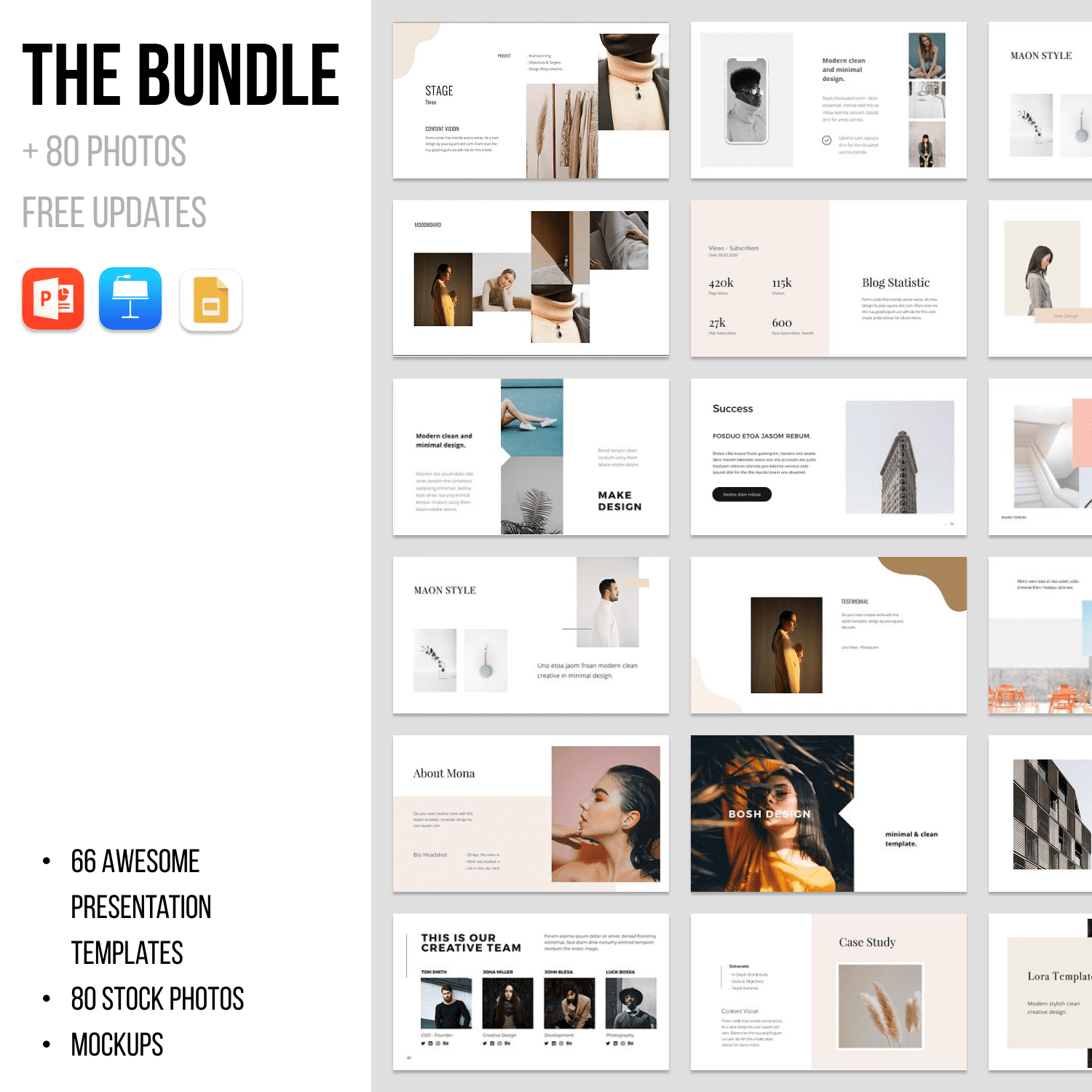 Free Photography Powerpoint Template – MasterBundles