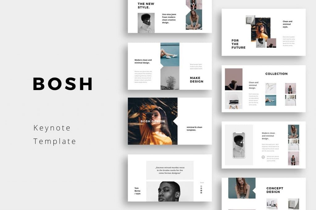 BOSH - Clean & Minimal Keynote Template. BOSH - Clean & Minimal Keynote Template.