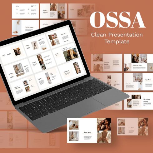 OSSA - Clean Powerpoint Template by MasterBundles.