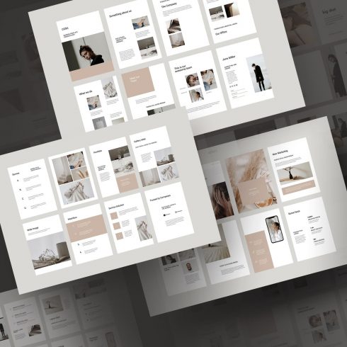 COSA - Vertical Powerpoint Template.