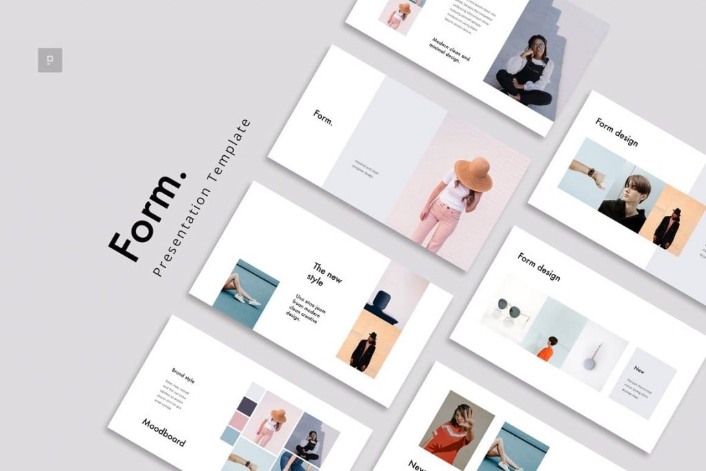 FORM - Google Slides Stylish Template. FORM - Google Slides Stylish Template.