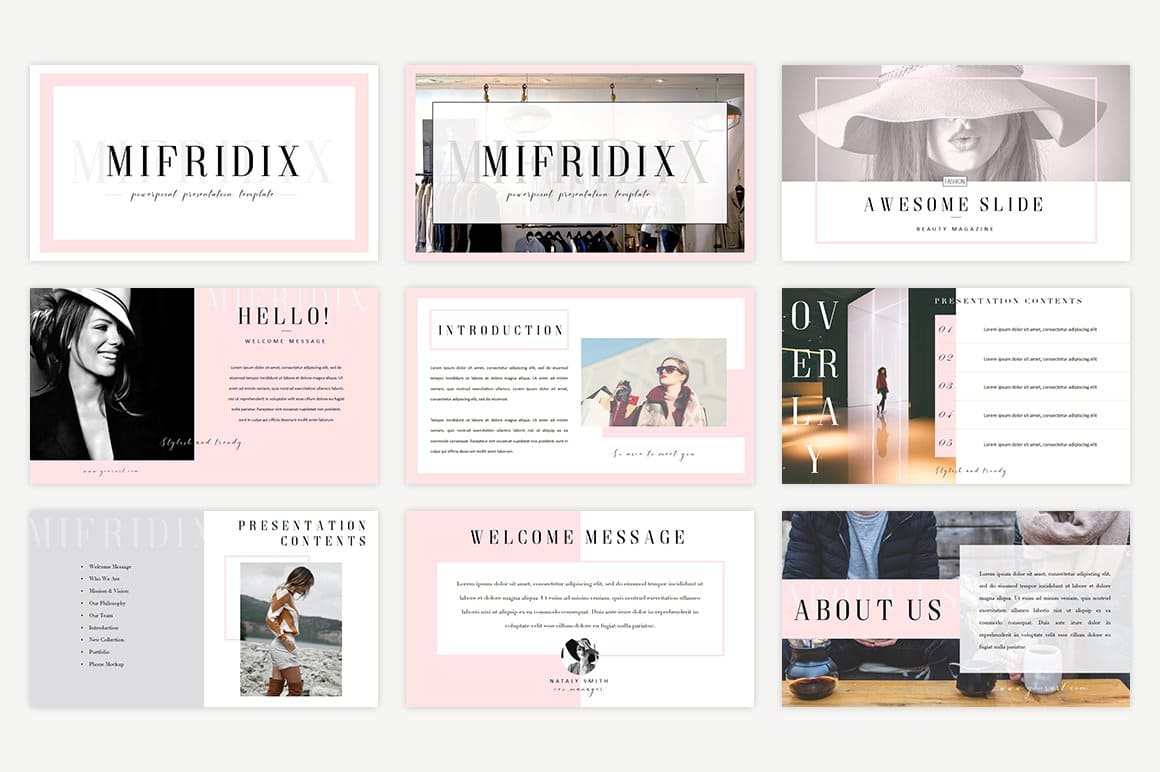 Mifridix Introductory Slides - Powerpoint Template.