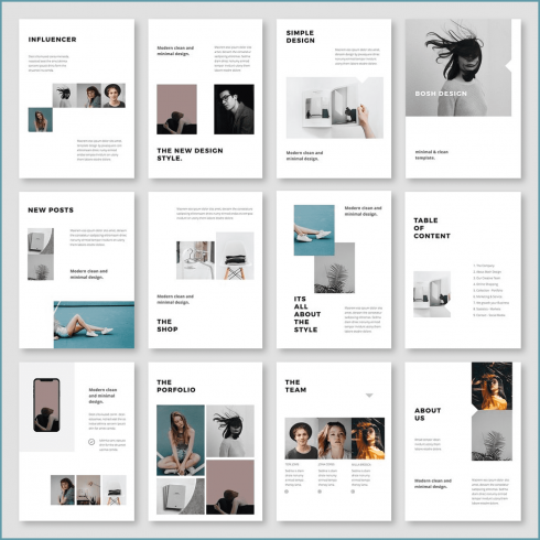 BOSH - Keynote A4 Vertical Template – MasterBundles