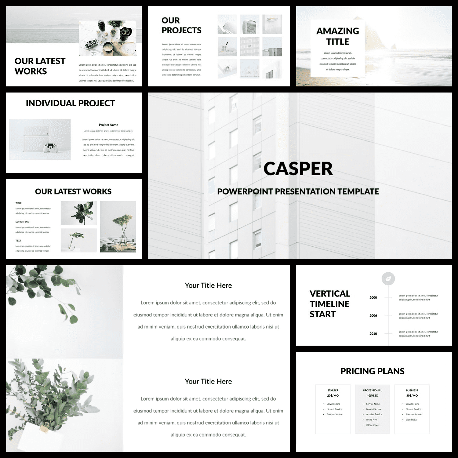 Casper - Powerpoint Template.