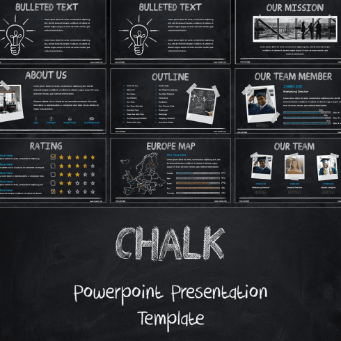 Chalk - Powerpoint Template.