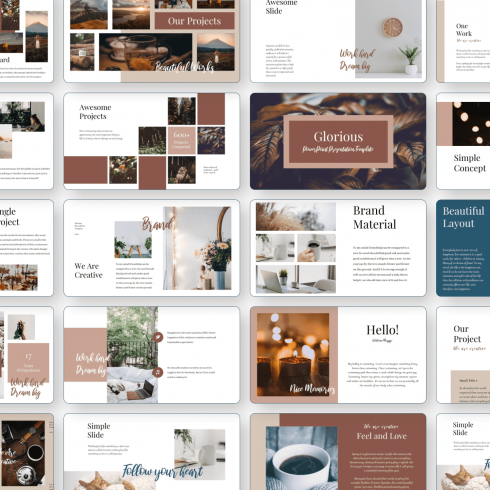 Glorious Arts Powerpoint Templates – MasterBundles