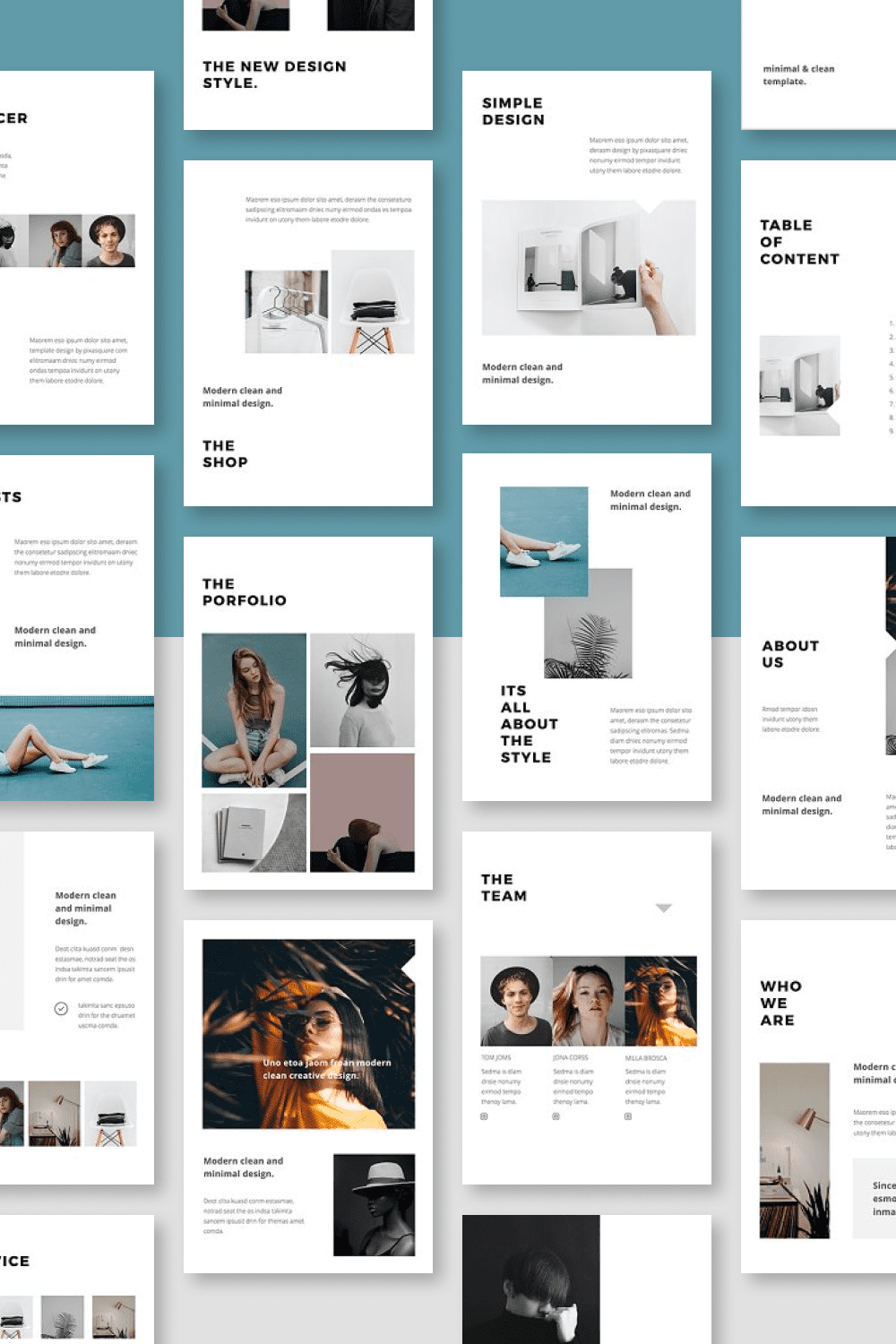 BOSH - Keynote A4 Vertical Template – MasterBundles