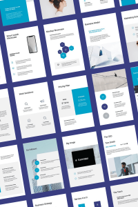 ARON Vertical Powerpoint Template – MasterBundles