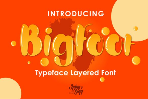Bigfoot embodies fun, quirkiness and authenticity. This enchanting display font will turn any creative idea into a true standout.