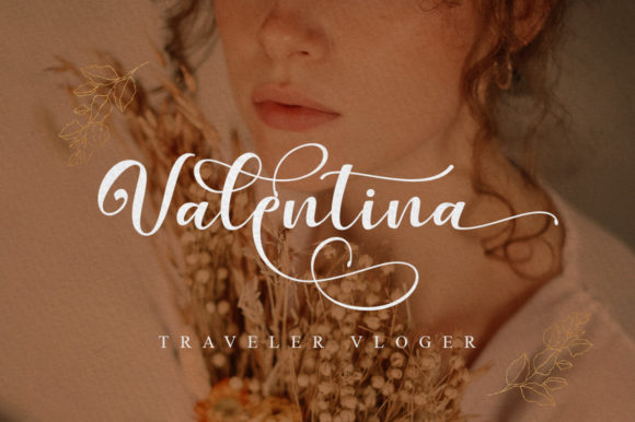 a hand-drawn, monoline script font designed to add a beautiful, modern touch to your designs.