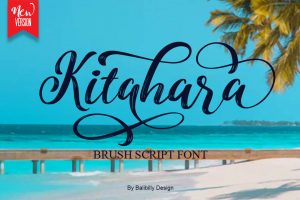 Kitahara Brush Script Font – MasterBundles