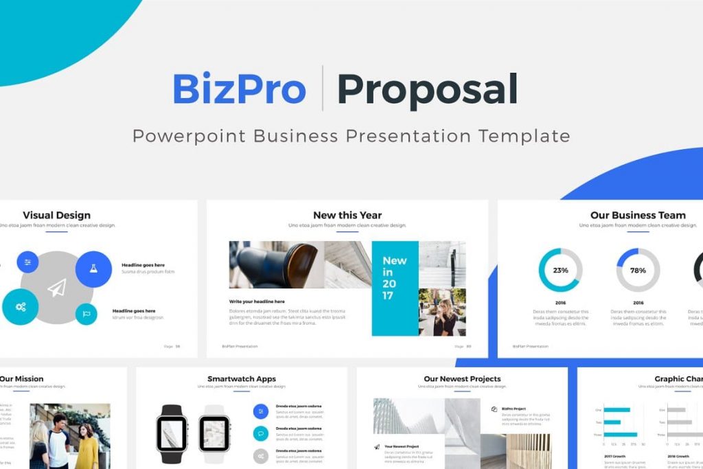 BIZPRO - Powerpoint Presentation Template.