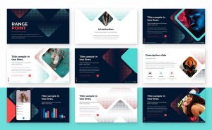 Range Point Powerpoint Templates Professional | Master Bundles