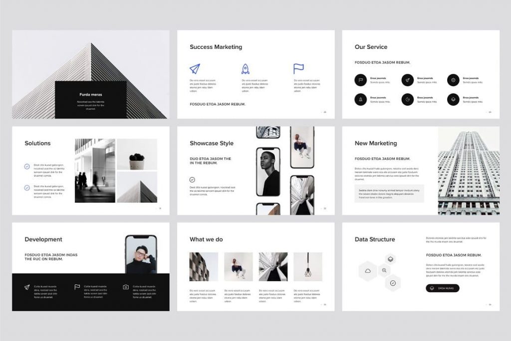 Preview MURO - Powerpoint Template.