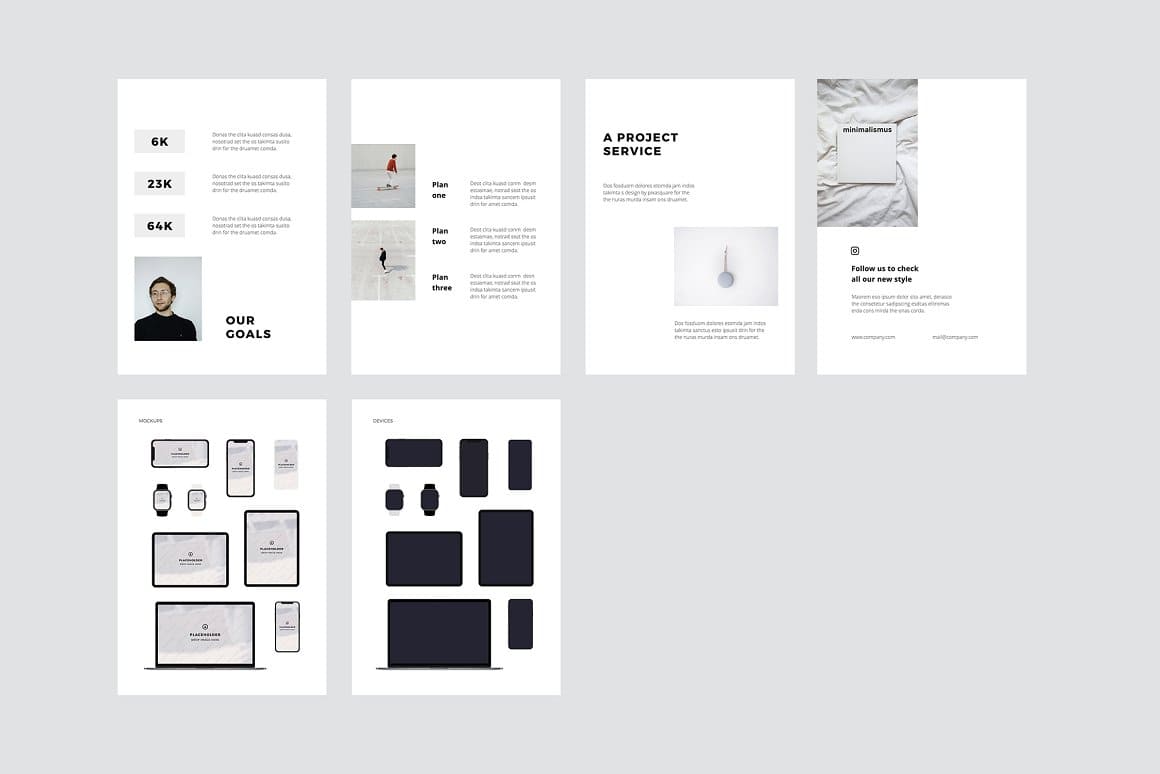 MODEN - Powerpoint Vertical Template – MasterBundles