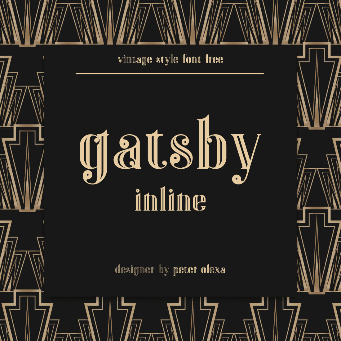 Gatsby Font Free Main Cover.