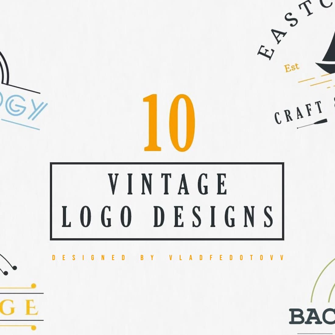 Vintage Logo Designs with 90 OFF cover image.