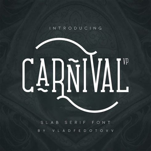 Carnival VP Slab Font – Latin Cyrillic cover image.