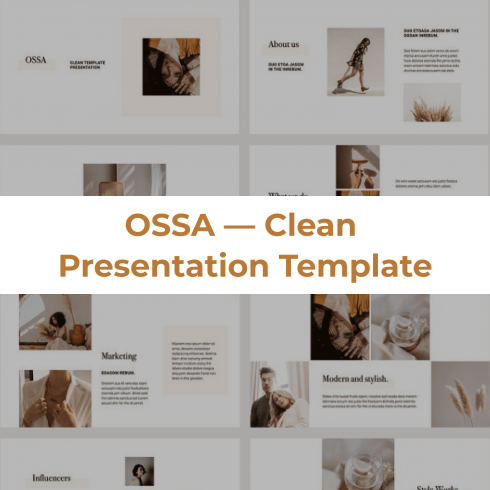 OSSA Google Slides Template by MasterBundles Collage Image.