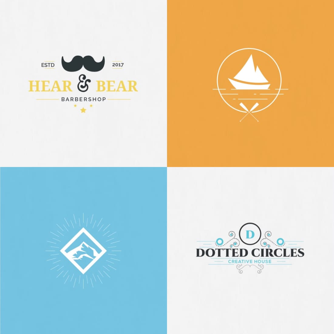 Vintage Logo Designs with 90 OFF preview image.