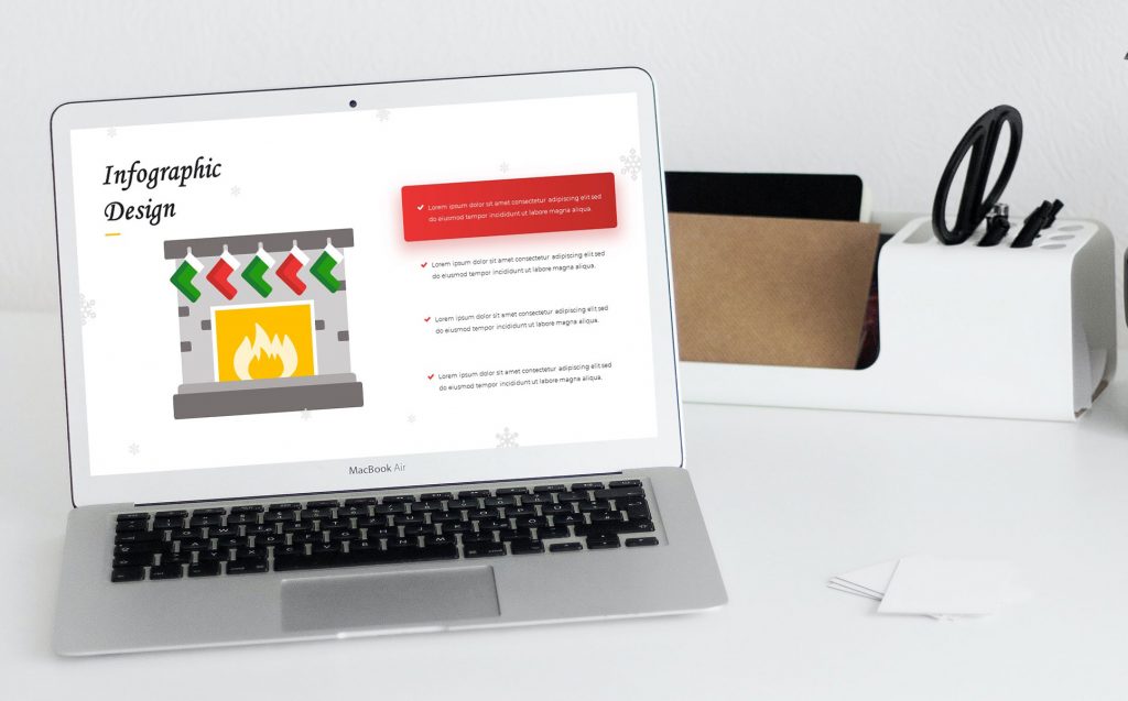 Merry Christmas Powerpoint Presentation Template – MasterBundles
