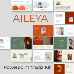 AILEYA - Powerpoint Media Kit by MasterBundles.