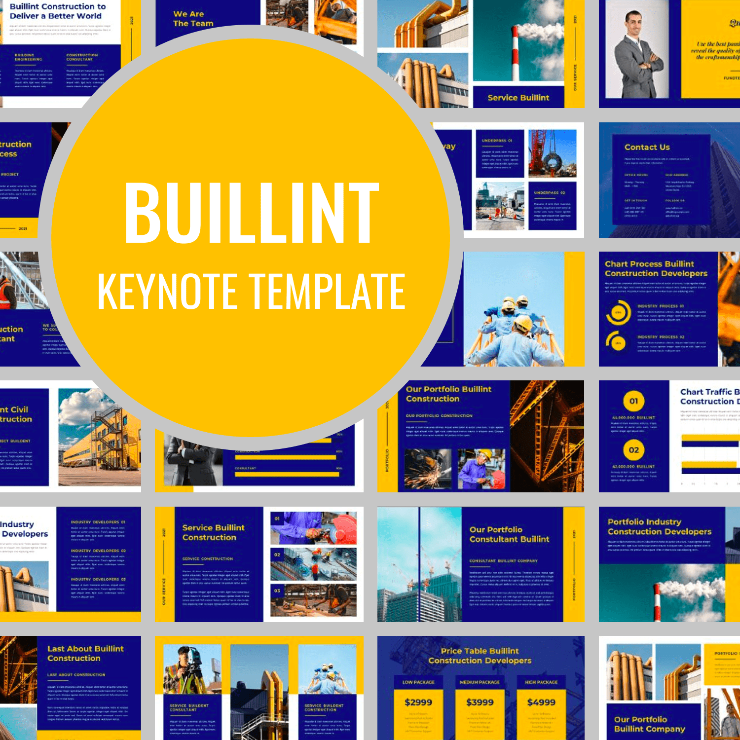 BUILLINT Keynote Template by MasterBundles.