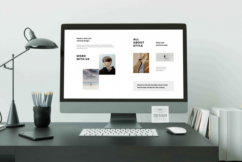 MODEN - Powerpoint Vertical Template – MasterBundles