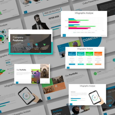 Cuba - Powerpoint Template – MasterBundles