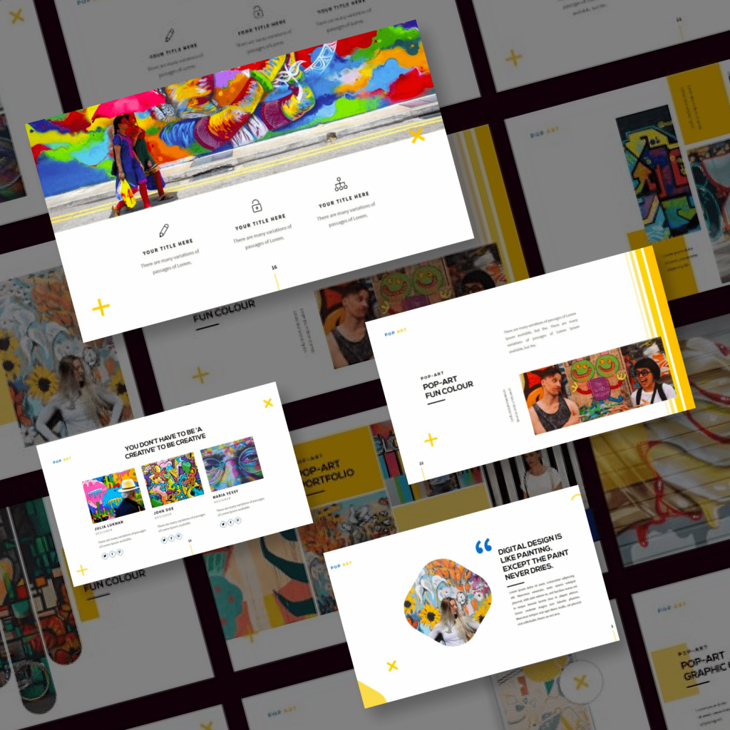 POPART Keynote Template – MasterBundles