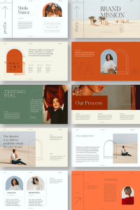 AILEYA - Powerpoint Media Kit – MasterBundles