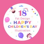 18 Happy Children's Day Illustration preview image.