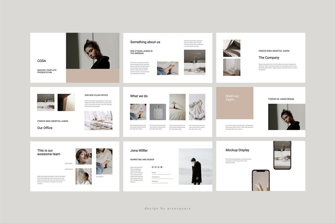 COSA - Keynote Style Template – MasterBundles