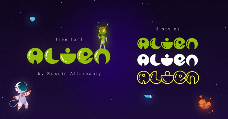 Free Alien Font