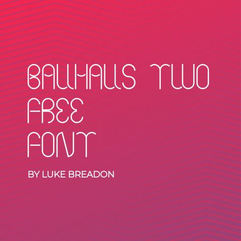 MasterBundles Free Bauhaus Font Main Cover.