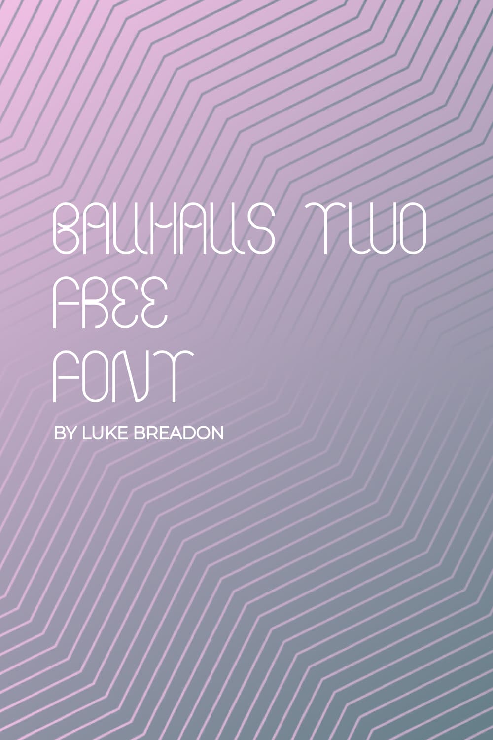 Modern Free Bauhaus Font Pinterest Collage Image by MasterBundles.