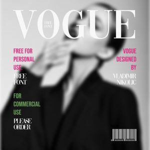 Free Vogue Font