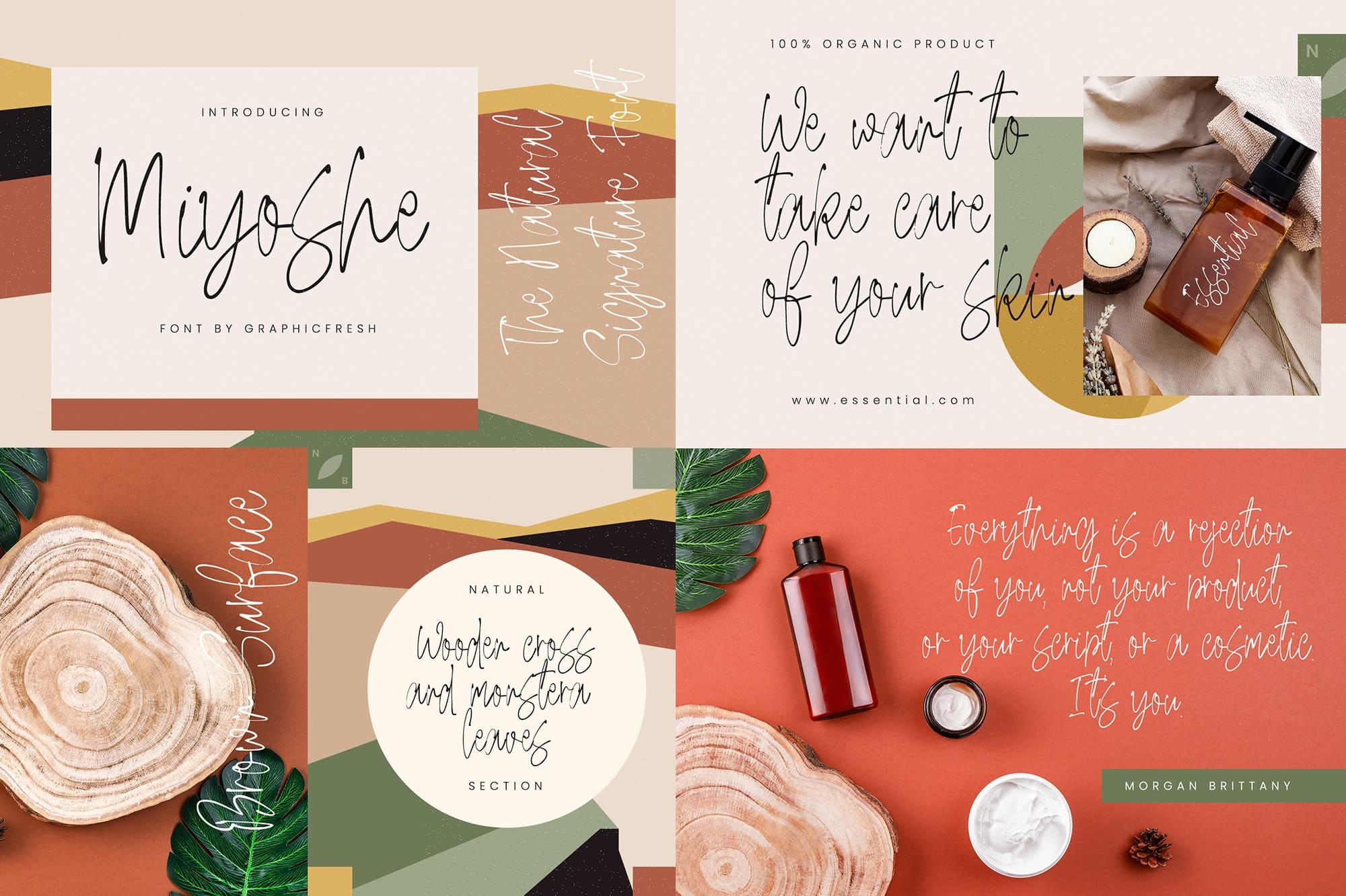 Miyoshe - The Natural Signature Font.