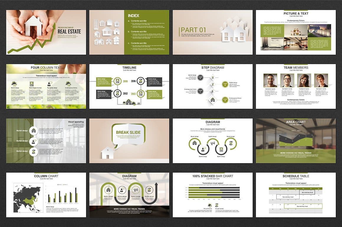 Real Estate PowerPoint Template – MasterBundles